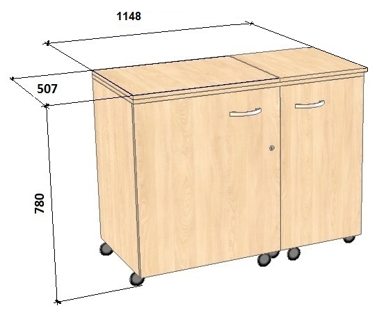 Стол для швейного оборудования комфорт